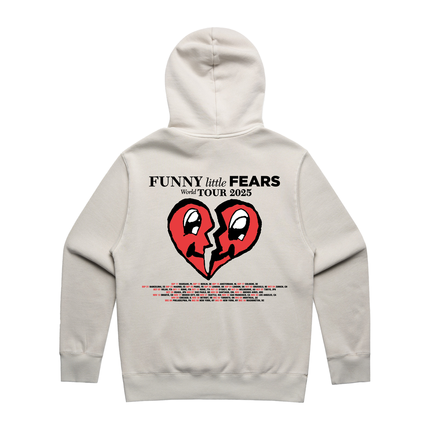 Funny Little Fears World Tour Hoodie