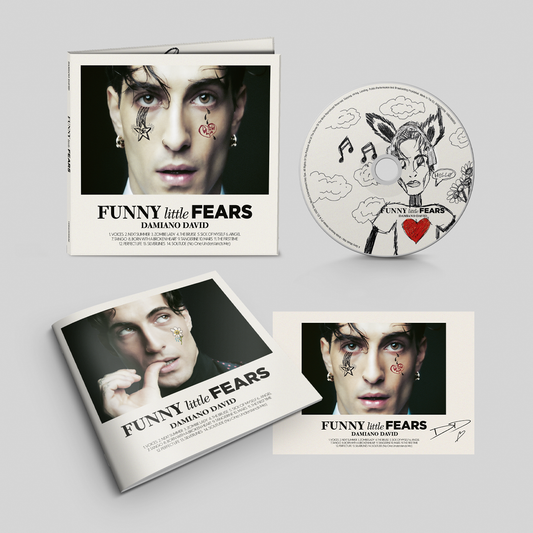 FUNNY Little FEARS CD + Signed Art Card