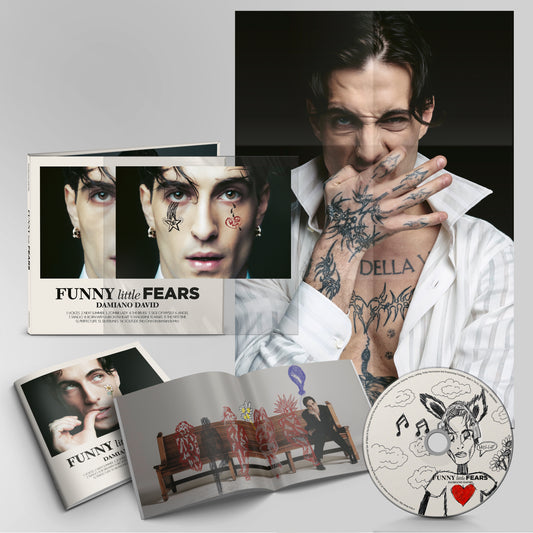 FUNNY Little FEARS Deluxe CD + Signed Art Card