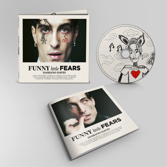 FUNNY Little FEARS CD + Signed Art Card