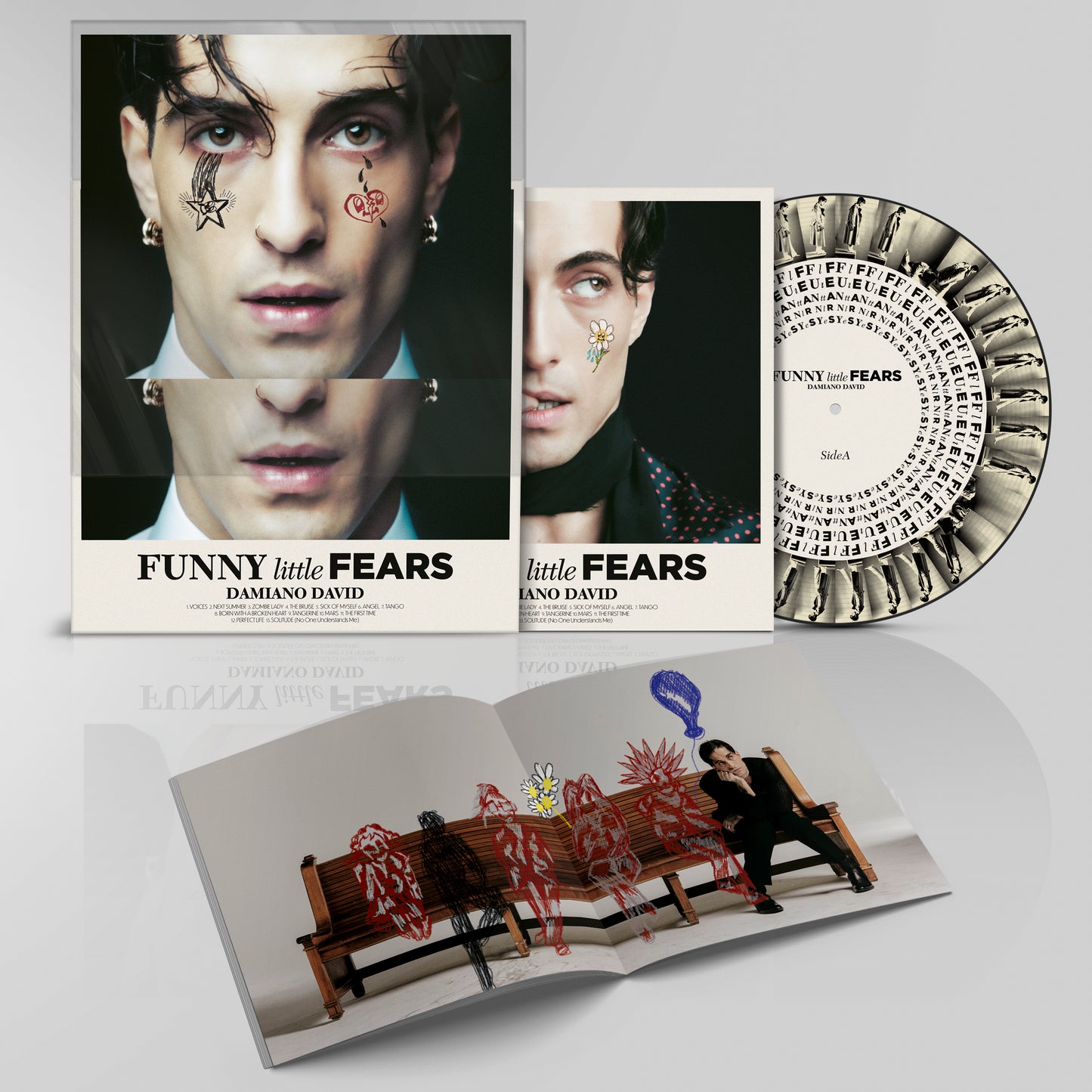 FUNNY Little FEARS *Store Exclusive* Zoetrope Deluxe LP + Signed Art Card