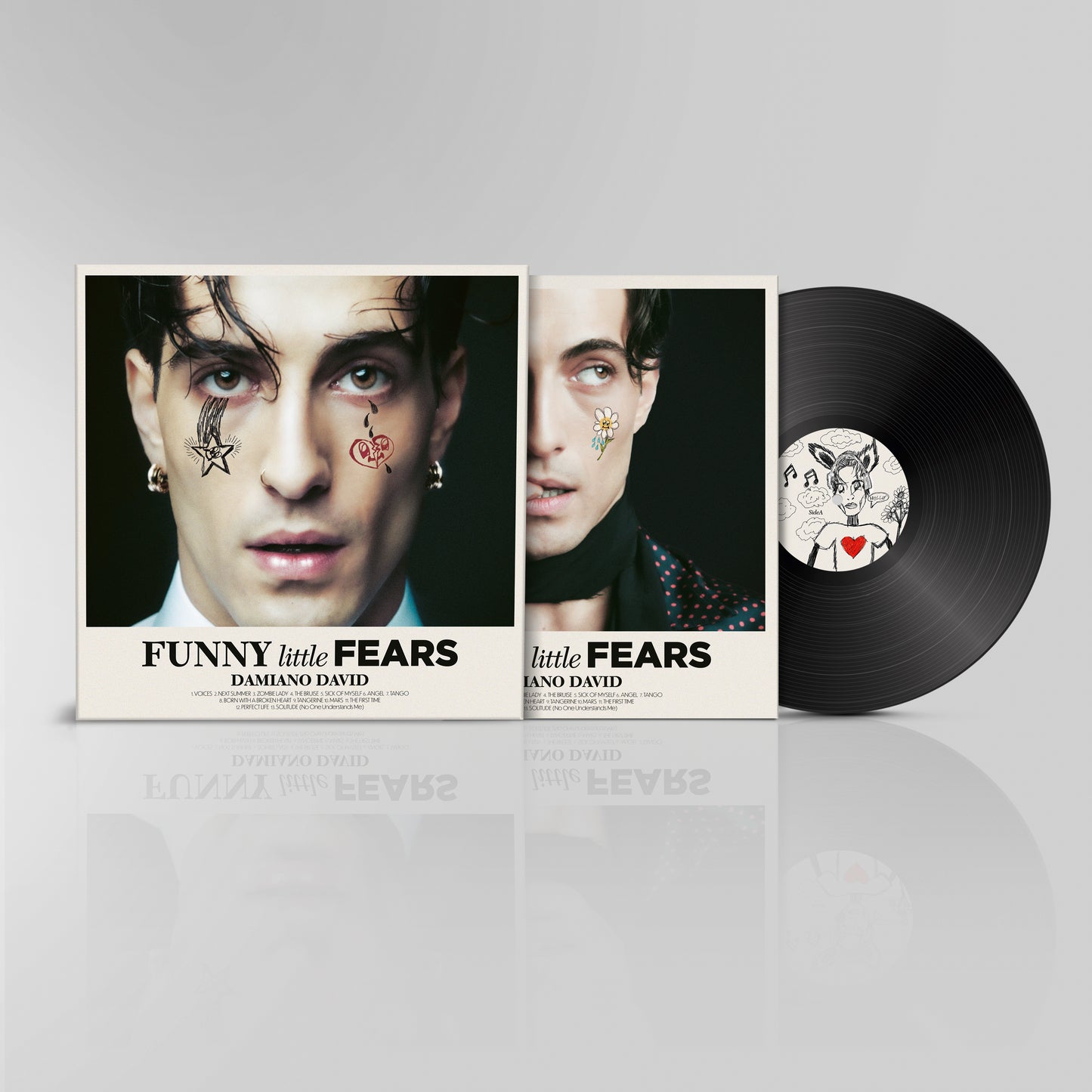 FUNNY Little FEARS Vinyl + Signed Art Card