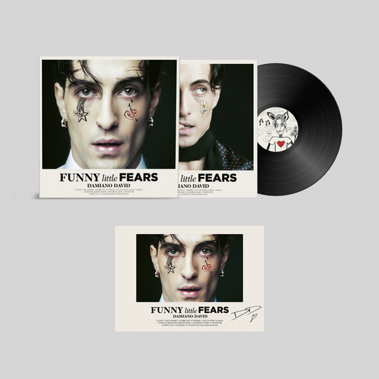 FUNNY Little FEARS Vinyl + Signed Art Card