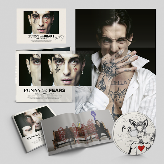 FUNNY Little FEARS Deluxe CD + Signed Art Card